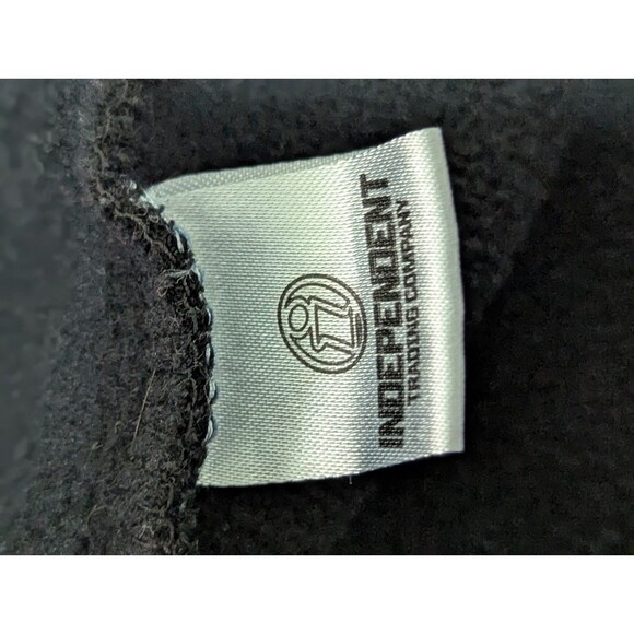 OBEY Hoodie Sweatshirt Adult Large Black Pullover Cotton Butterfly Metamorphosis - Picture 9 of 10